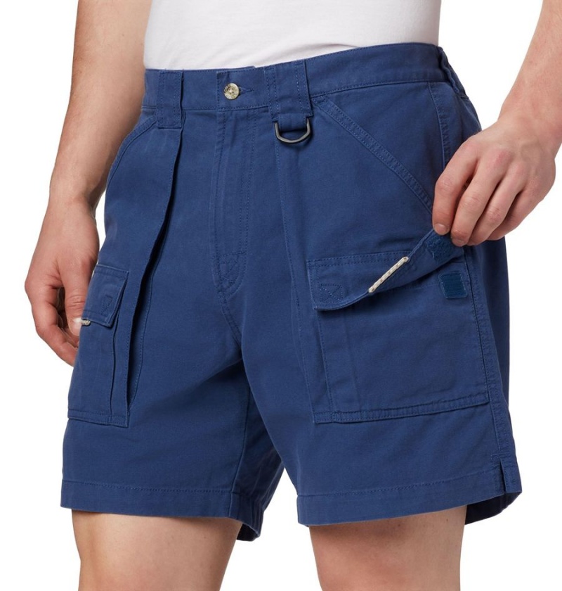 Columbia PFG Brewha II Men's Shorts Blue | NMHGLO-789
