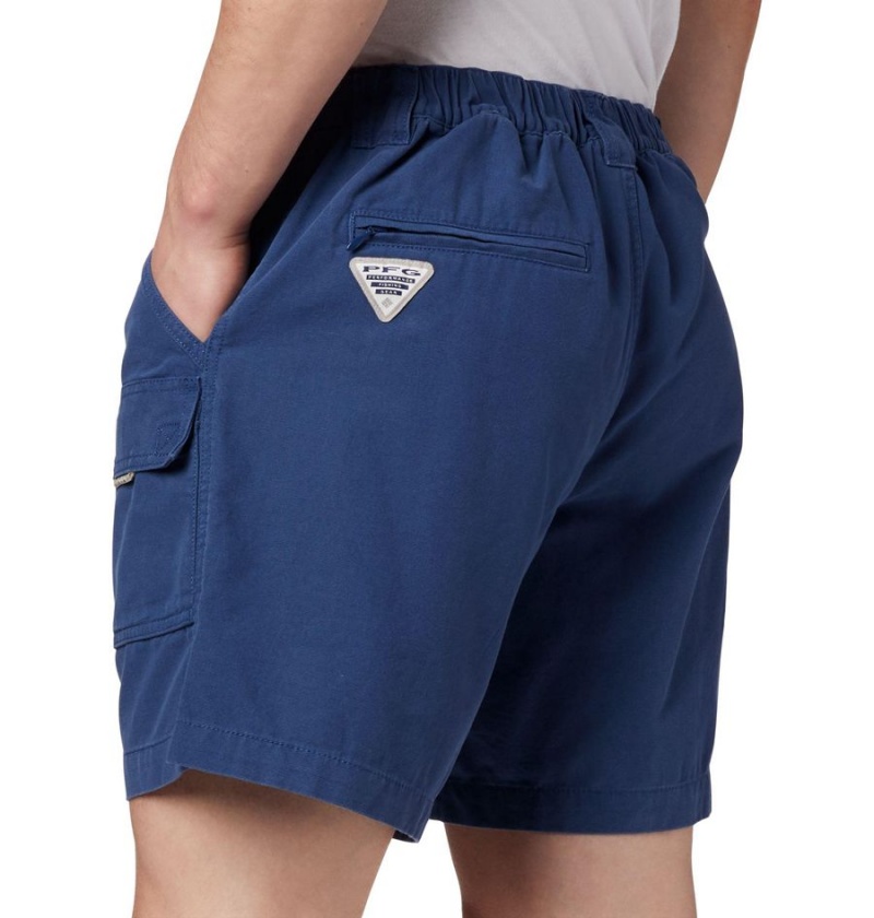 Columbia PFG Brewha II Men's Shorts Blue | NMHGLO-789
