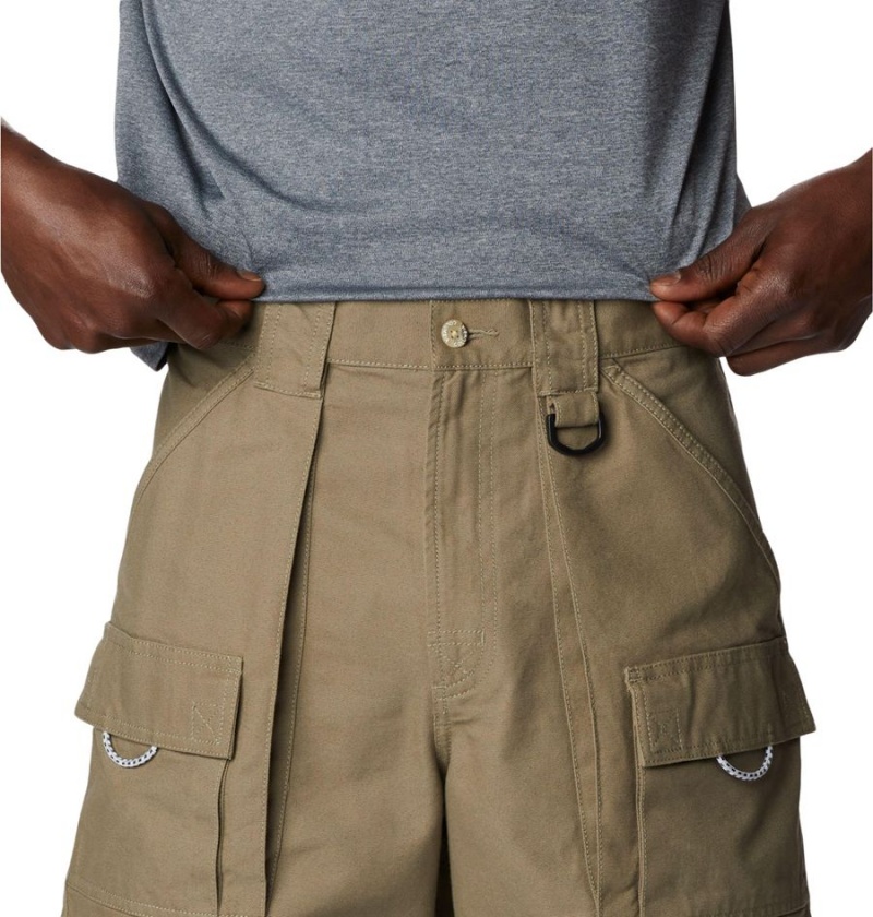 Columbia PFG Brewha II Men's Shorts Olive | WHGKOV-807