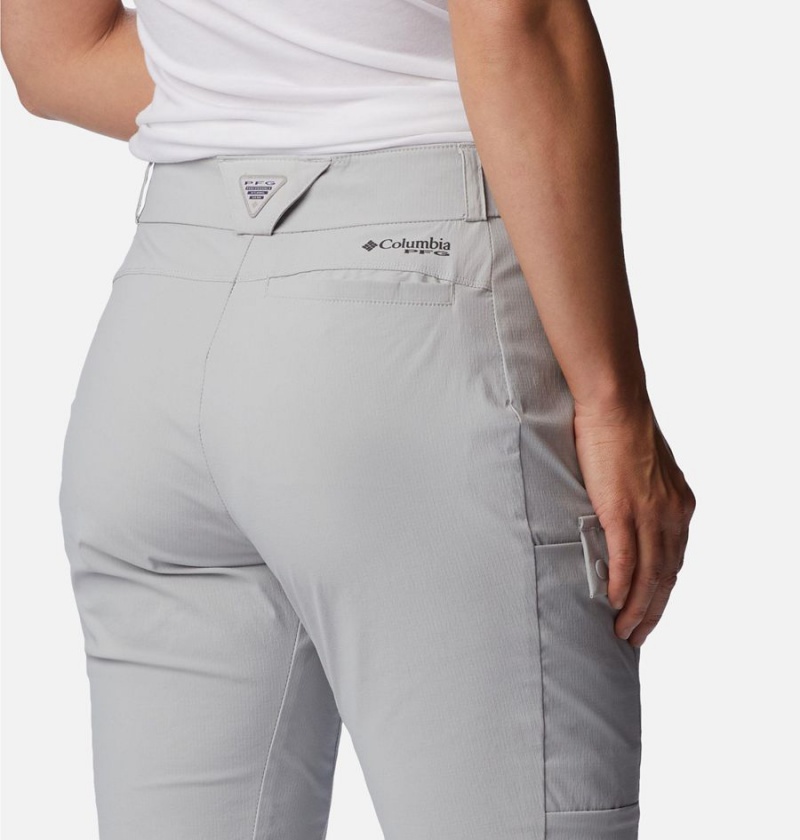 Columbia PFG Cast and Release Stretch Women's Pants Grey | WAFVTE-298