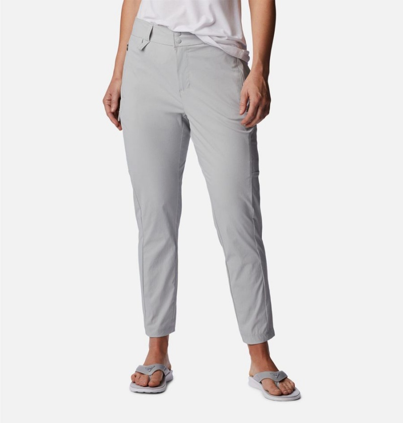 Columbia PFG Cast and Release Stretch Women\'s Pants Grey | WAFVTE-298
