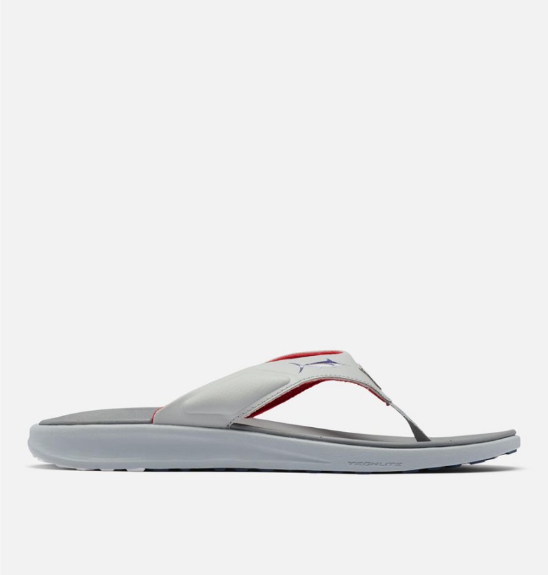 Columbia PFG Fish Flip II Men\'s Sandals Grey | HESUDJ-569