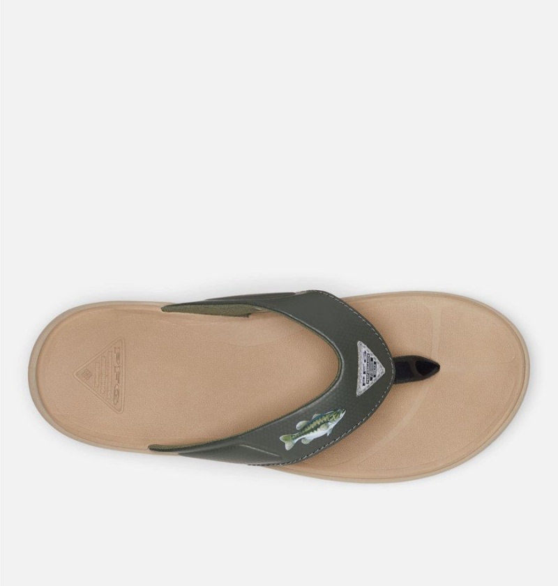Columbia PFG Fish Flip II Men's Sandals Grey | TOMYDW-356