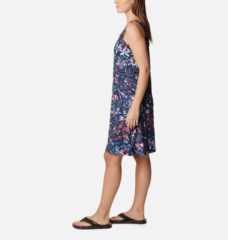 Columbia PFG Freezer III Women's Dress Blue | ETFNQZ-416