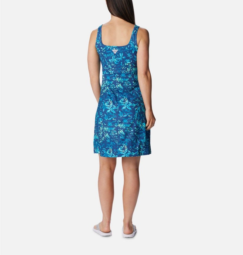 Columbia PFG Freezer III Women's Dress Blue | JEPNZM-625