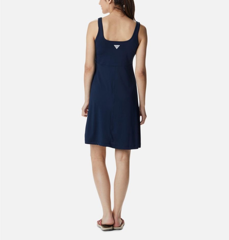 Columbia PFG Freezer III Women's Dress Navy | XEMUJI-490