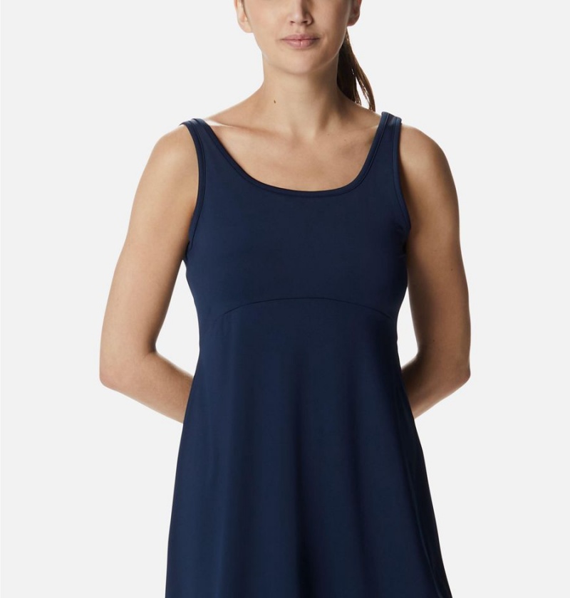 Columbia PFG Freezer III Women's Dress Navy | XEMUJI-490