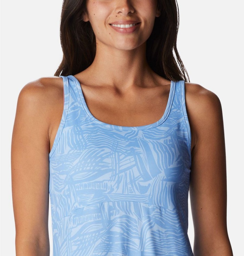 Columbia PFG Freezer Maxi Women's Dress Blue | CNIVUK-382