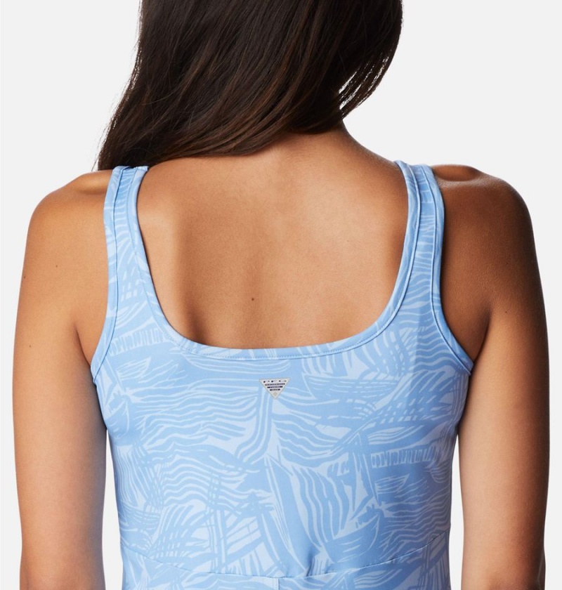 Columbia PFG Freezer Maxi Women's Dress Blue | CNIVUK-382