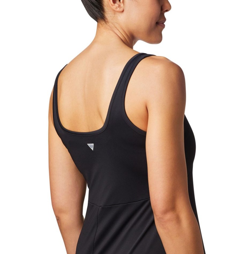 Columbia PFG Freezer Maxi Women's Dress Black | THPEQB-879