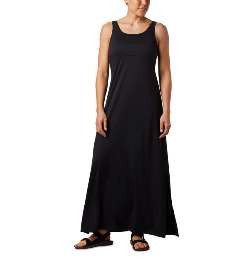 Columbia PFG Freezer Maxi Women\'s Dress Black | THPEQB-879