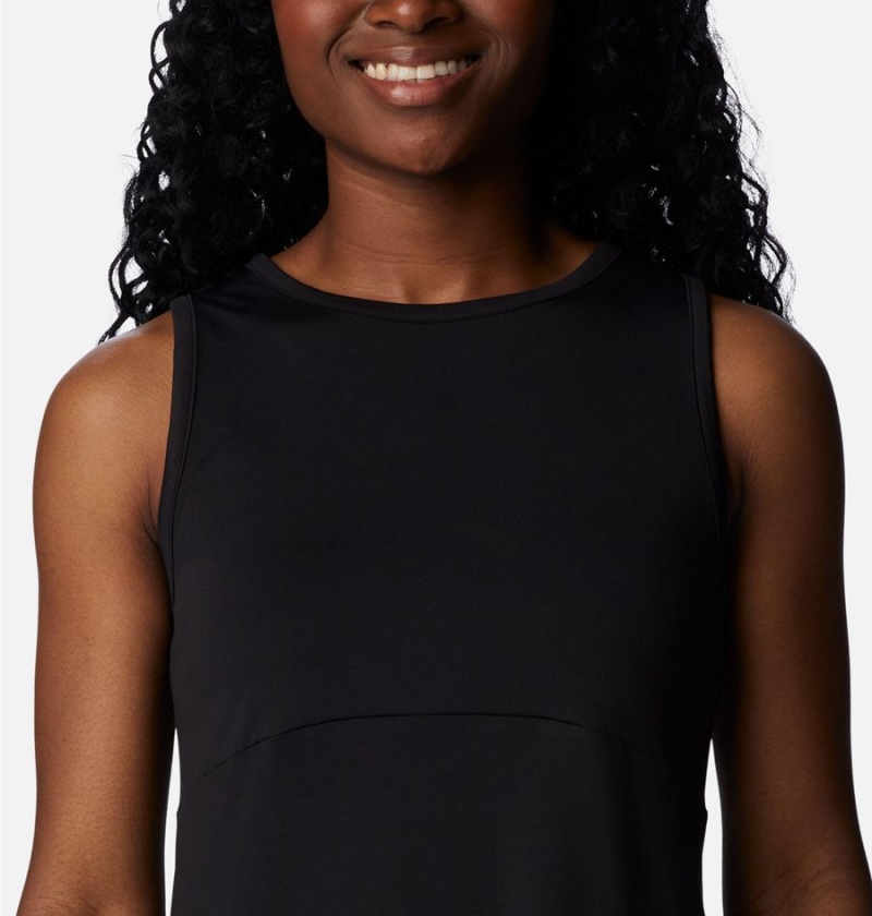 Columbia PFG Freezer Tank Women's Dress Black | XTGJHK-583