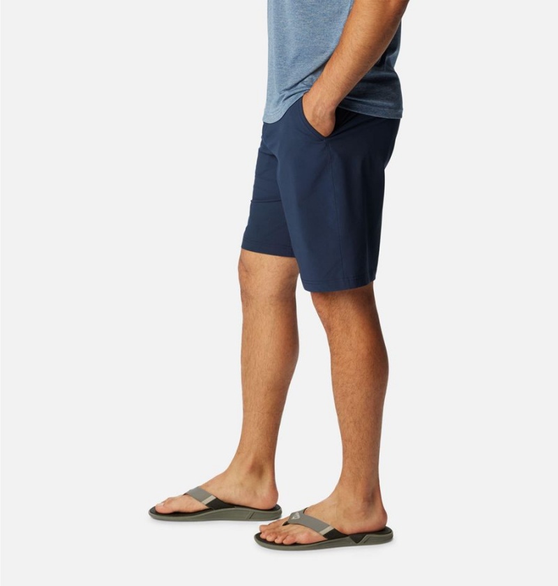 Columbia PFG Grander Marlin II Offshore Men's Shorts Navy | NTJLCS-238