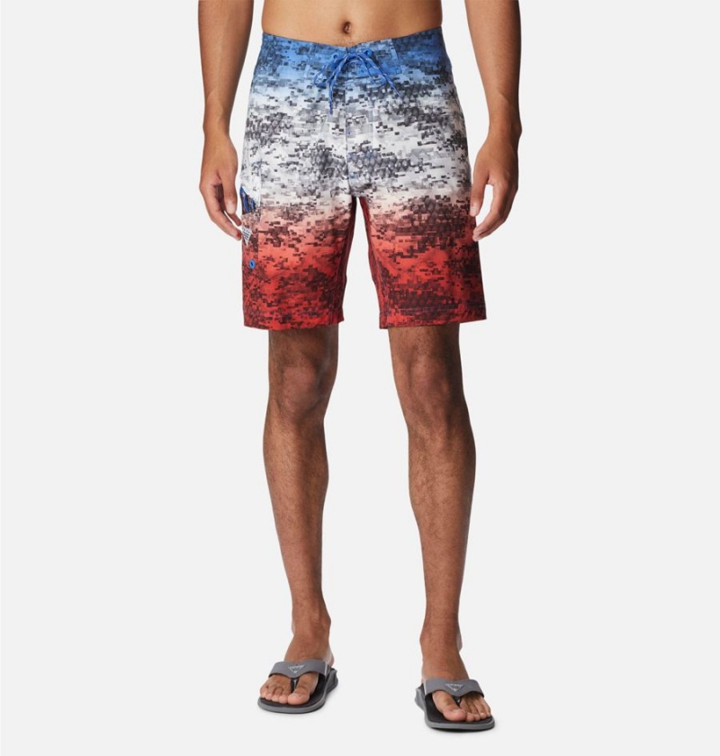 Columbia PFG Offshore II Board Men\'s Shorts Multicolor | UTMINE-248