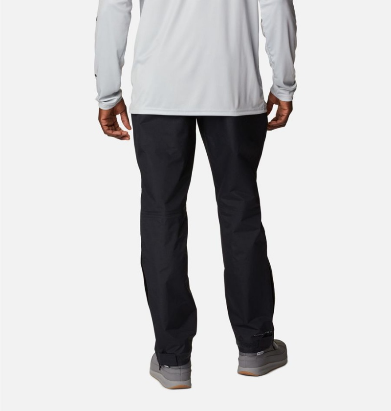 Columbia PFG Omni-Tech 3D Men's Pants Black | SRQBCO-891