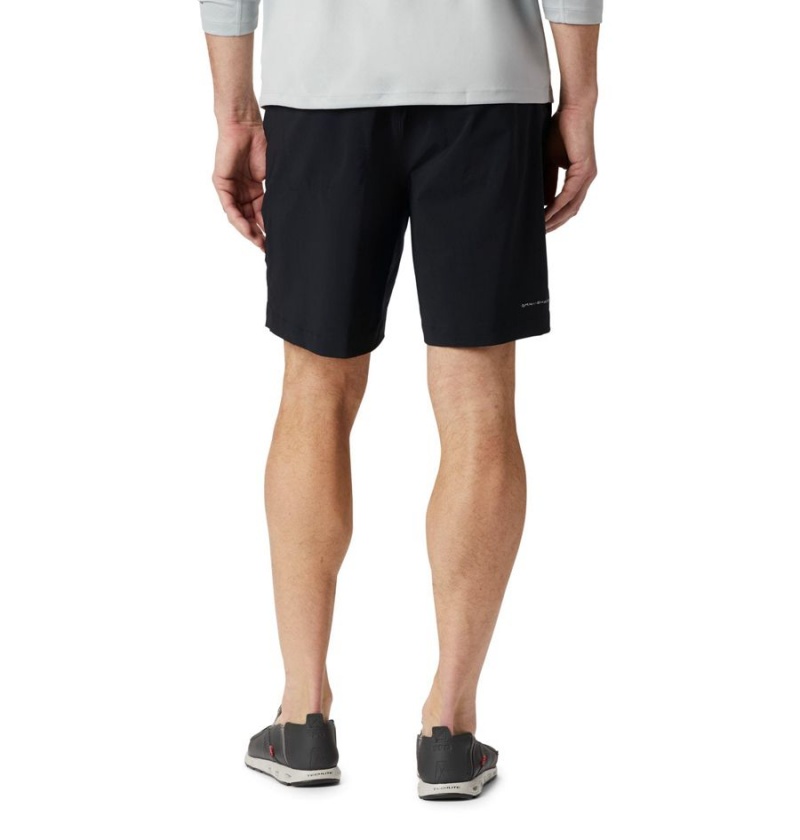 Columbia PFG Permit III Men's Shorts Black | GIPUBD-936