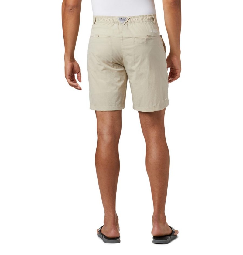 Columbia PFG Permit III Men's Shorts Khaki | KYENGC-241