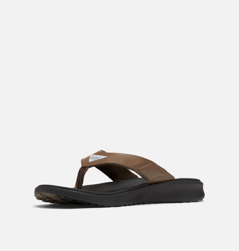 Columbia PFG Rostra Beachcomber Flip Flop Men's Sandals Brown | FVYDQC-574