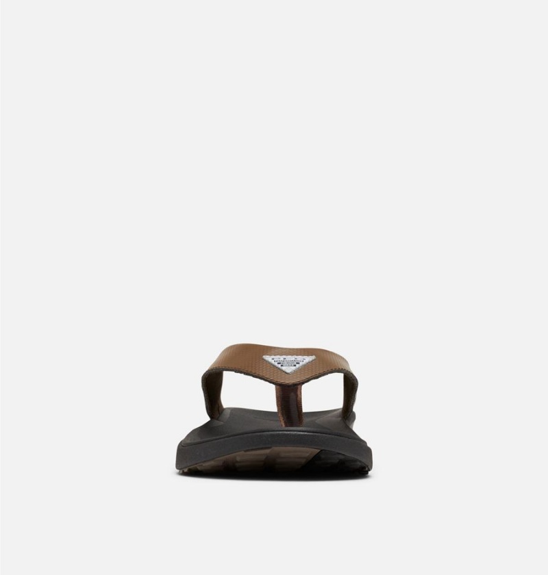 Columbia PFG Rostra Beachcomber Flip Flop Men's Sandals Brown | FVYDQC-574