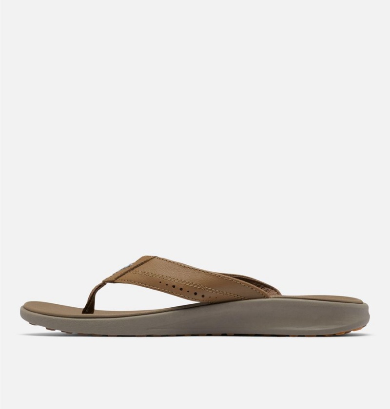 Columbia PFG Rostra Beachcomber LE Flip Flop Men's Sandals Brown | SOHKPJ-430