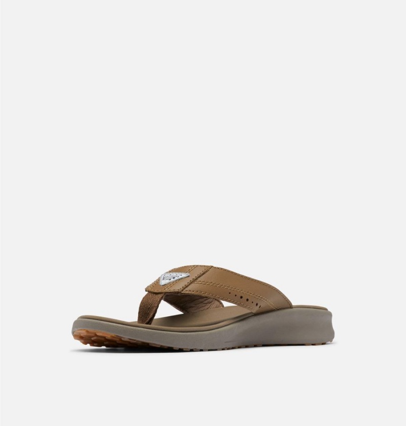 Columbia PFG Rostra Beachcomber LE Flip Flop Men's Sandals Brown | SOHKPJ-430