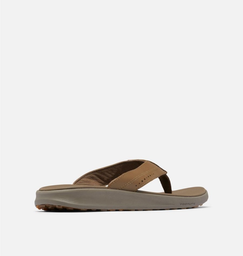 Columbia PFG Rostra Beachcomber LE Flip Flop Men's Sandals Brown | SOHKPJ-430