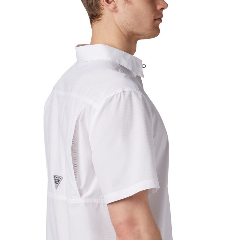 Columbia PFG Slack Tide Camp Men's Shirt White | ADWKXY-208