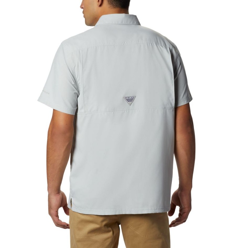 Columbia PFG Slack Tide Camp Men's Shirt Grey | MEQSBN-370