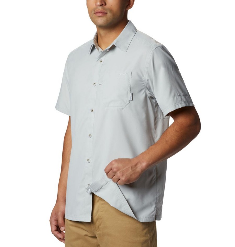 Columbia PFG Slack Tide Camp Men's Shirt Grey | MEQSBN-370