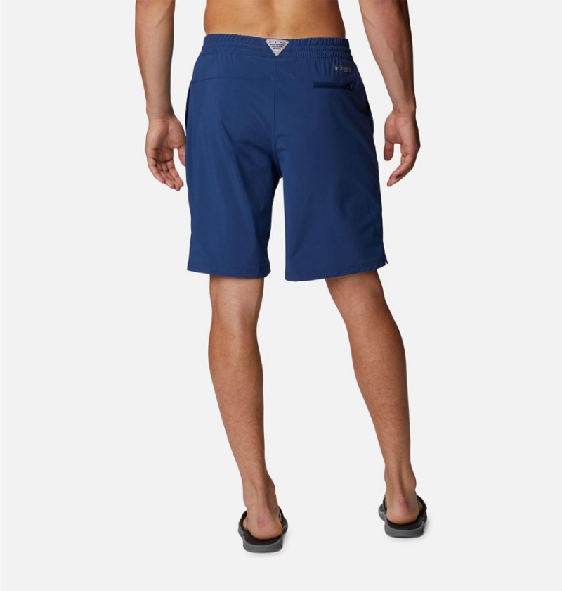 Columbia PFG Slack Tide Hybrid Water Men's Shorts Blue | LTVQYJ-058