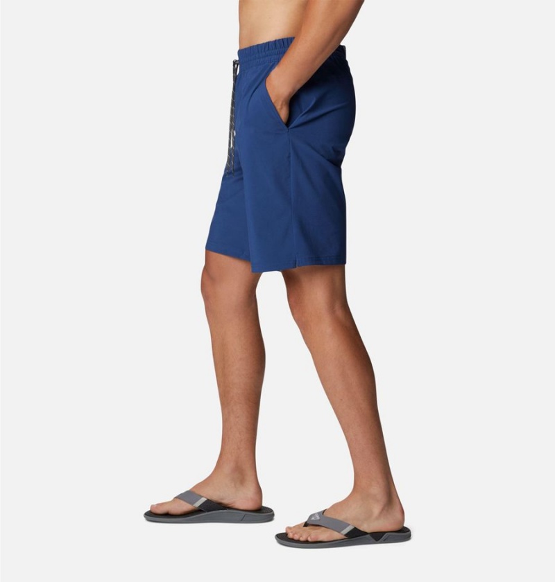 Columbia PFG Slack Tide Hybrid Water Men's Shorts Blue | LTVQYJ-058