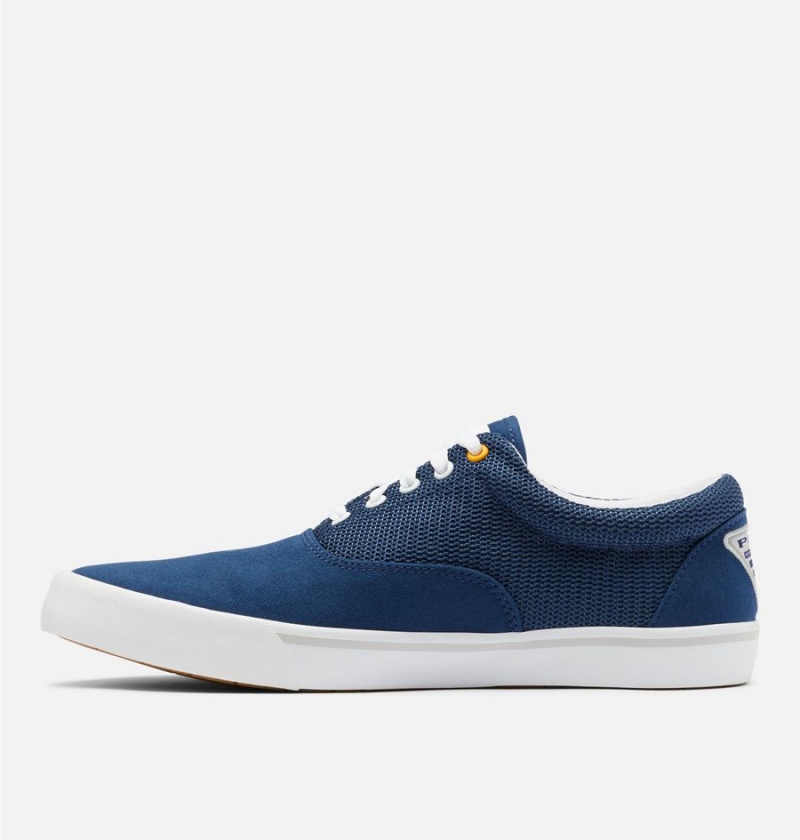 Columbia PFG Slack Tide Lace Men's Sneakers Blue | DQGLRO-138
