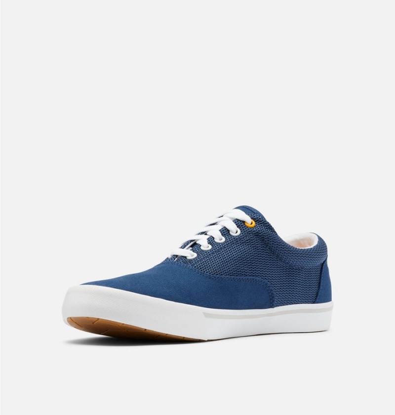 Columbia PFG Slack Tide Lace Men's Sneakers Blue | DQGLRO-138