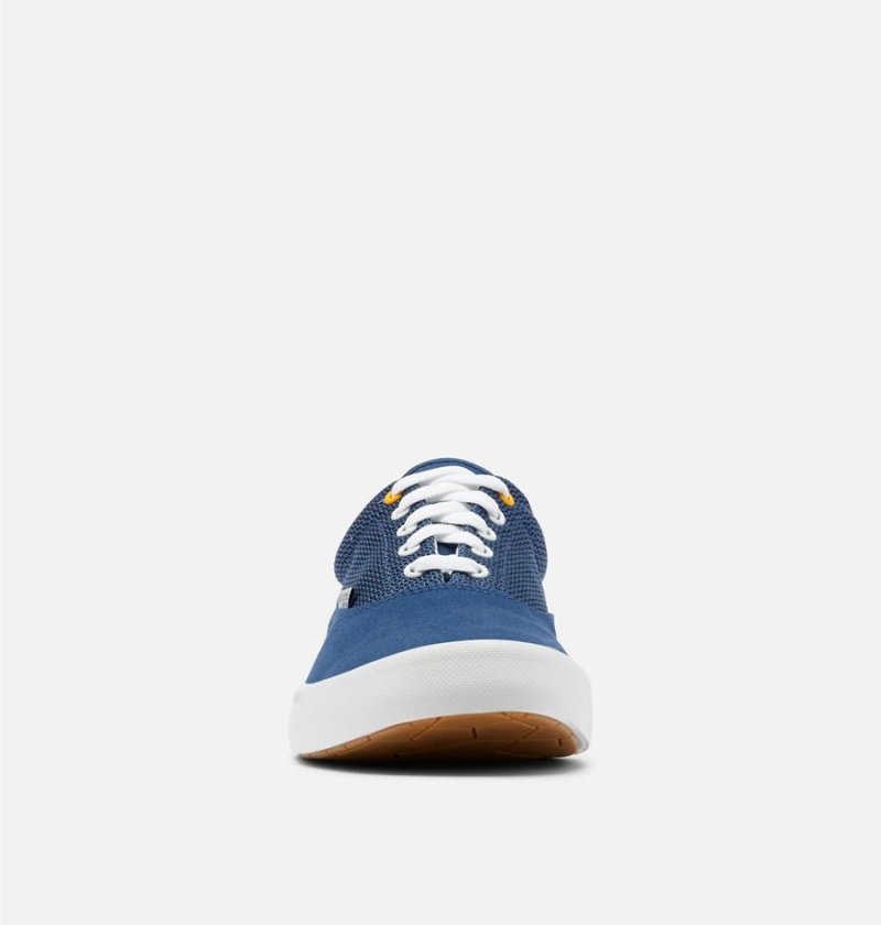 Columbia PFG Slack Tide Lace Men's Sneakers Blue | DQGLRO-138