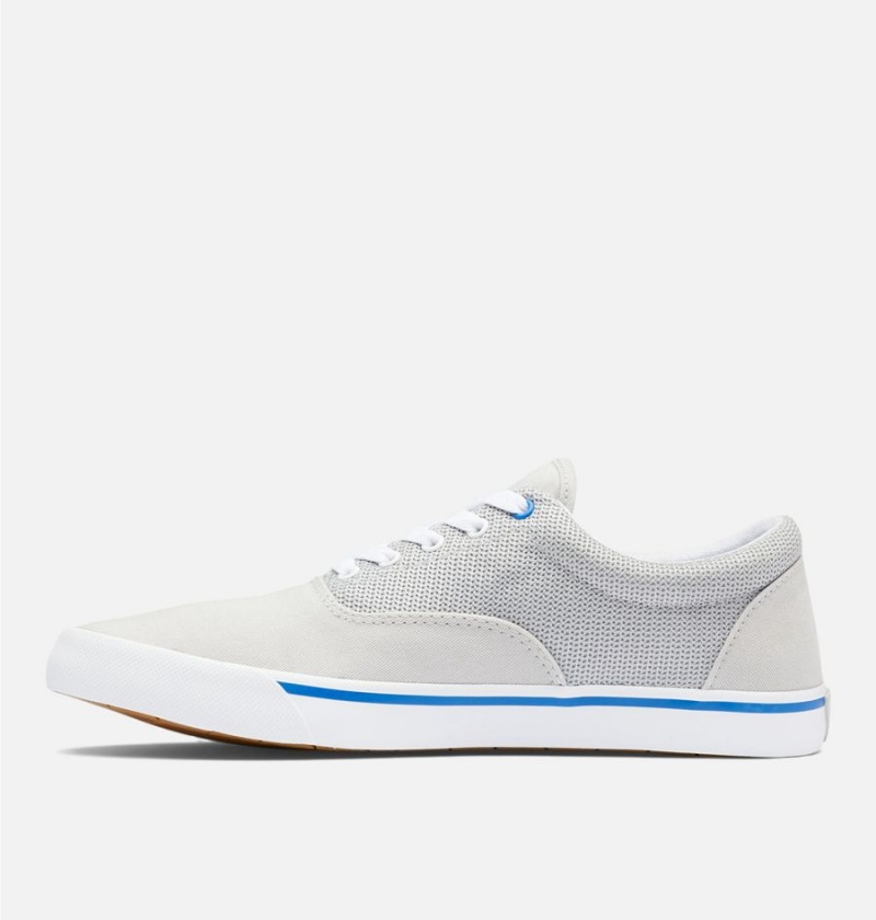 Columbia PFG Slack Tide Lace Men's Sneakers White | RLVDHQ-893