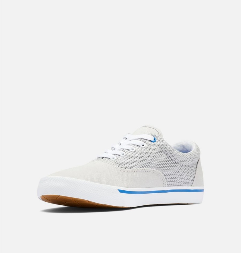 Columbia PFG Slack Tide Lace Men's Sneakers White | RLVDHQ-893