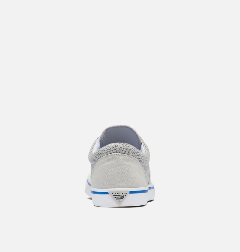 Columbia PFG Slack Tide Lace Men's Sneakers White | RLVDHQ-893