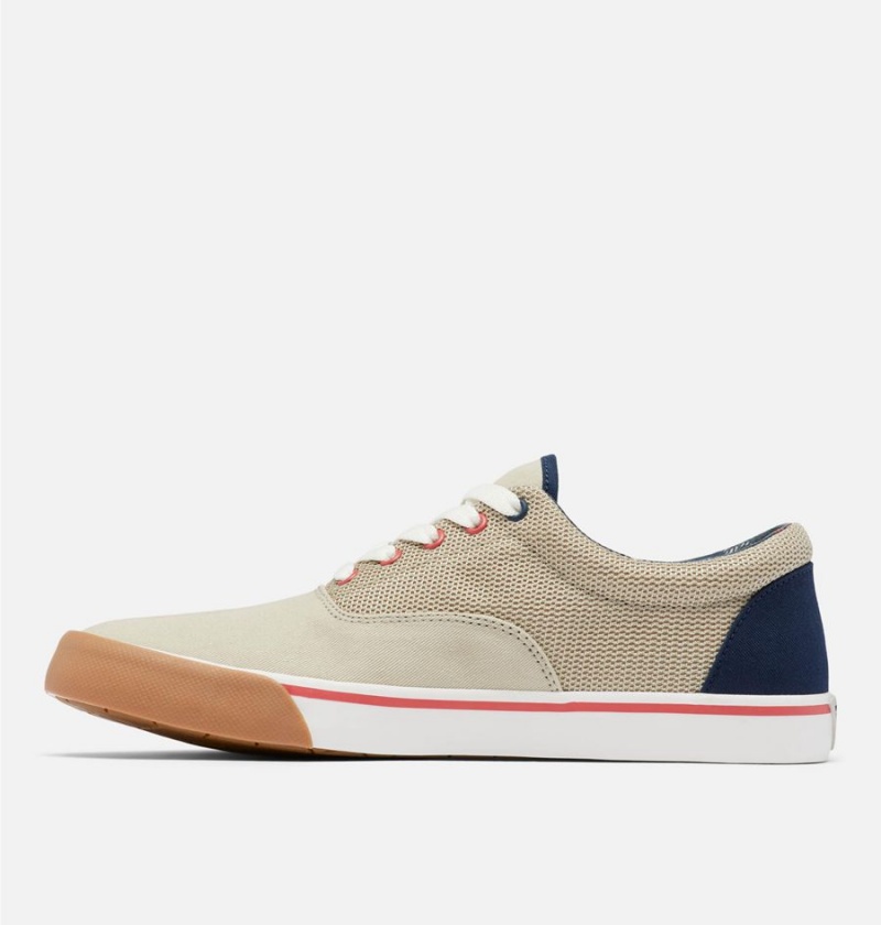 Columbia PFG Slack Tide Lace Men's Sneakers Beige | UQHNKI-802