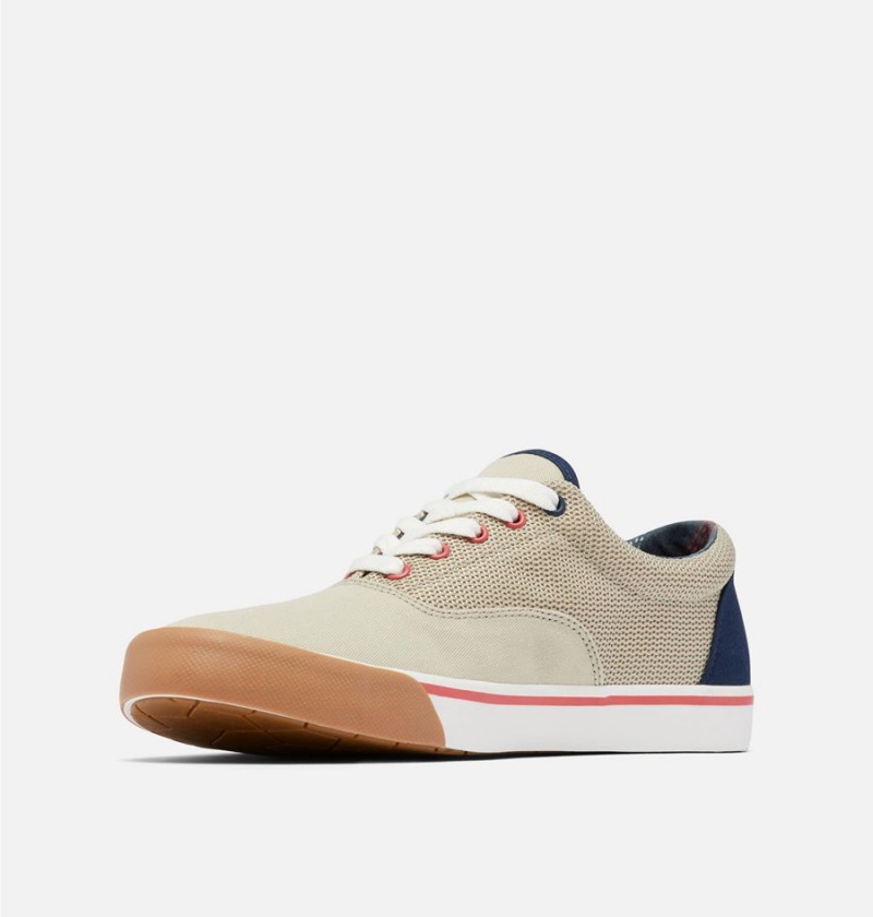 Columbia PFG Slack Tide Lace Men's Sneakers Beige | UQHNKI-802