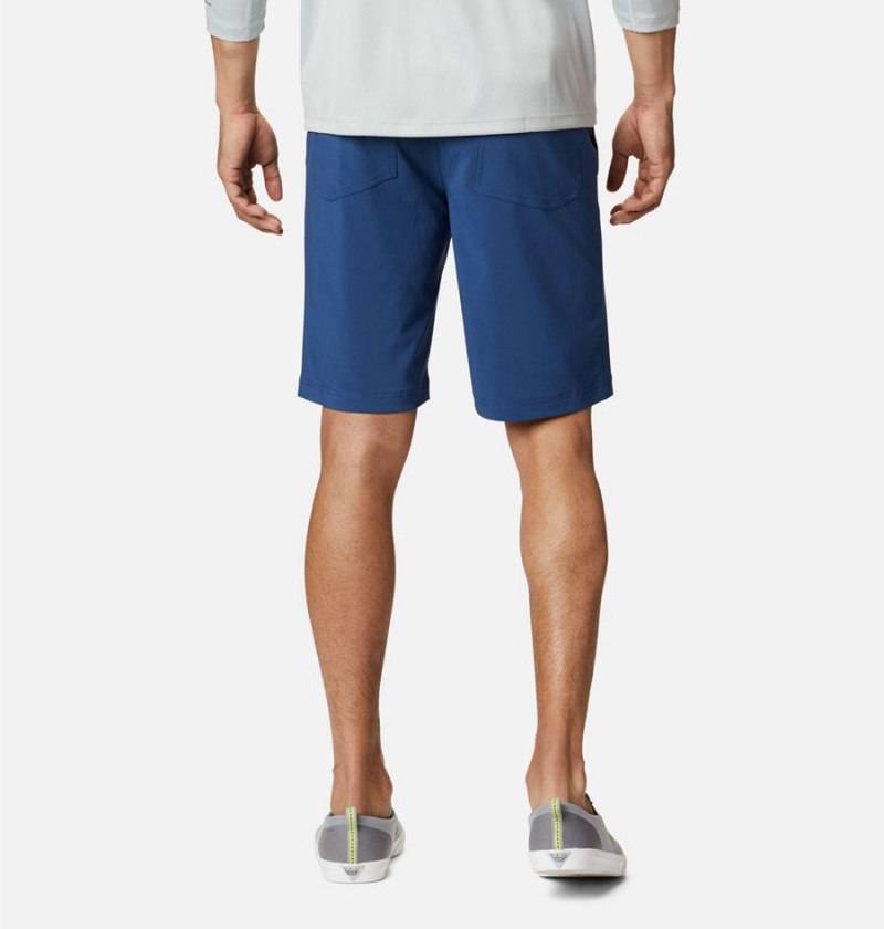 Columbia PFG Slack Tide Men's Shorts Blue | PXTBMS-421