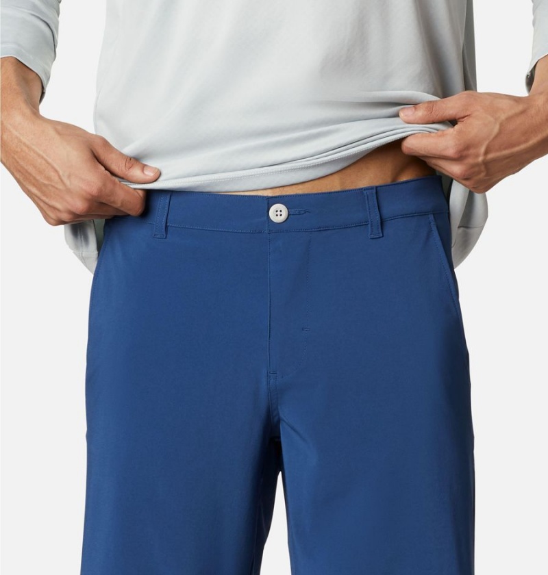 Columbia PFG Slack Tide Men's Shorts Blue | PXTBMS-421