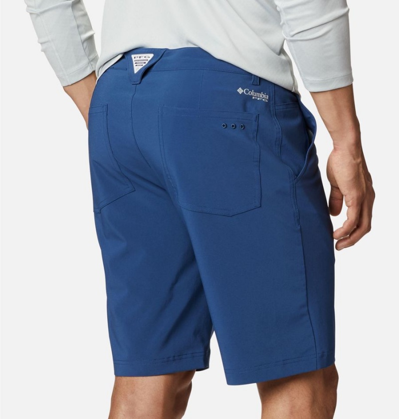 Columbia PFG Slack Tide Men's Shorts Blue | PXTBMS-421