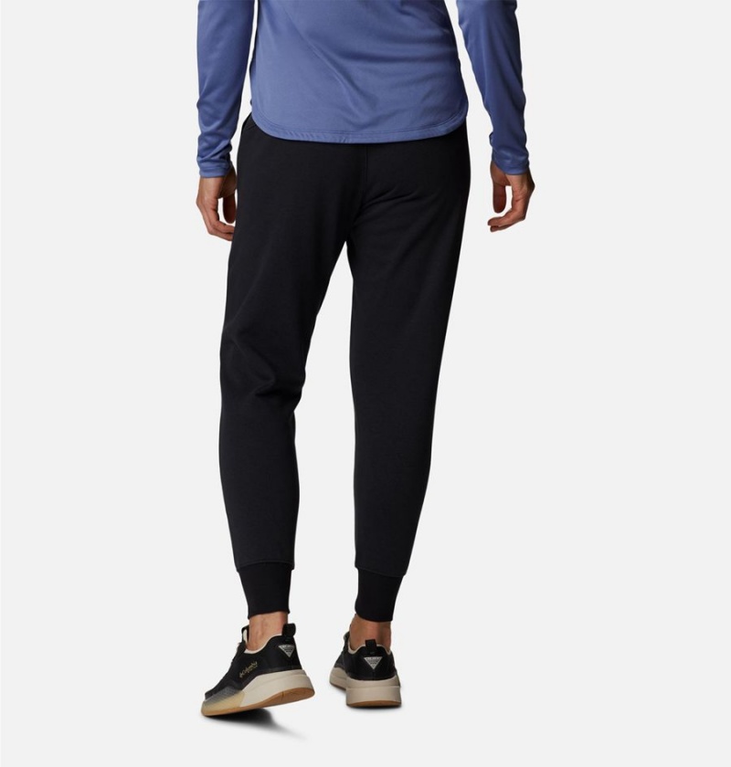 Columbia PFG Slack Water French Terry Joggers Women's Pants Black | UYMAPL-671