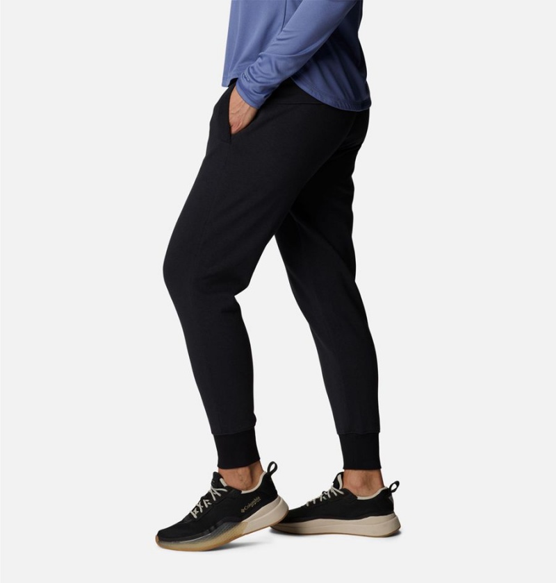 Columbia PFG Slack Water French Terry Joggers Women's Pants Black | UYMAPL-671