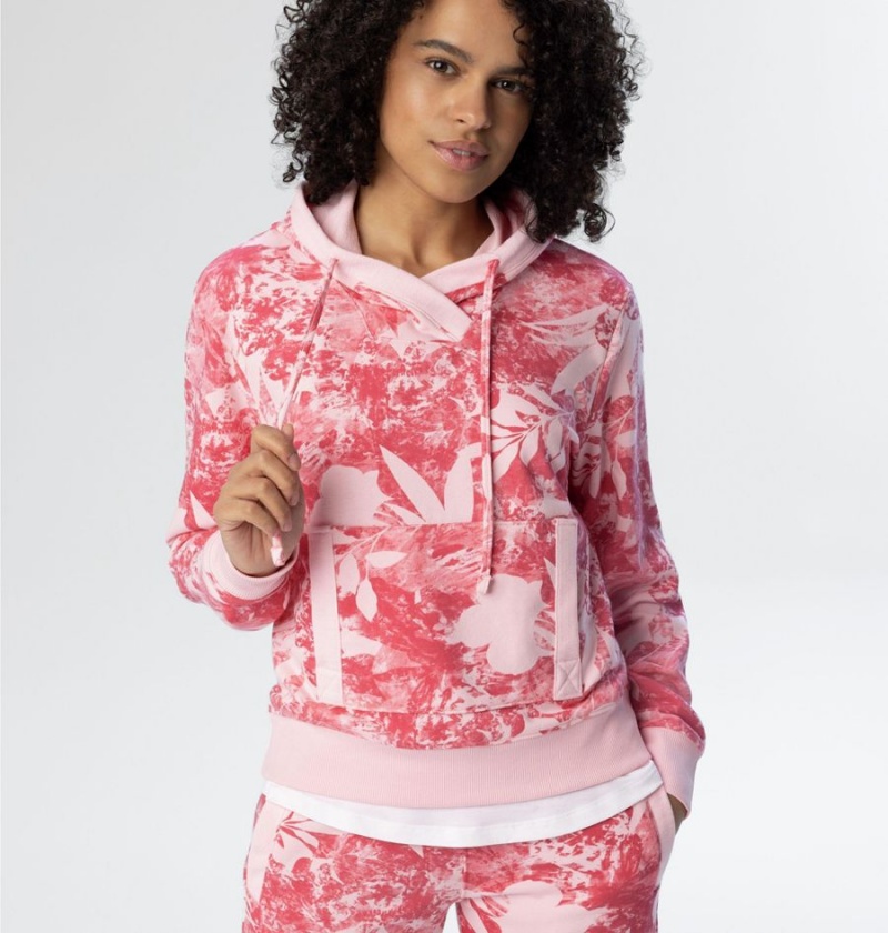 Columbia PFG Slack Water French Terry Women's Hoodie Pink | LKNUZP-590