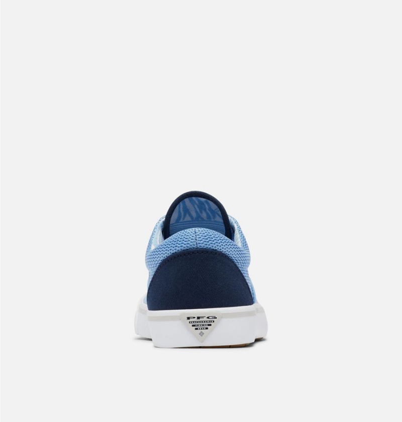 Columbia PFG Slack Water Lace Women's Sneakers Blue | PWNSHY-812