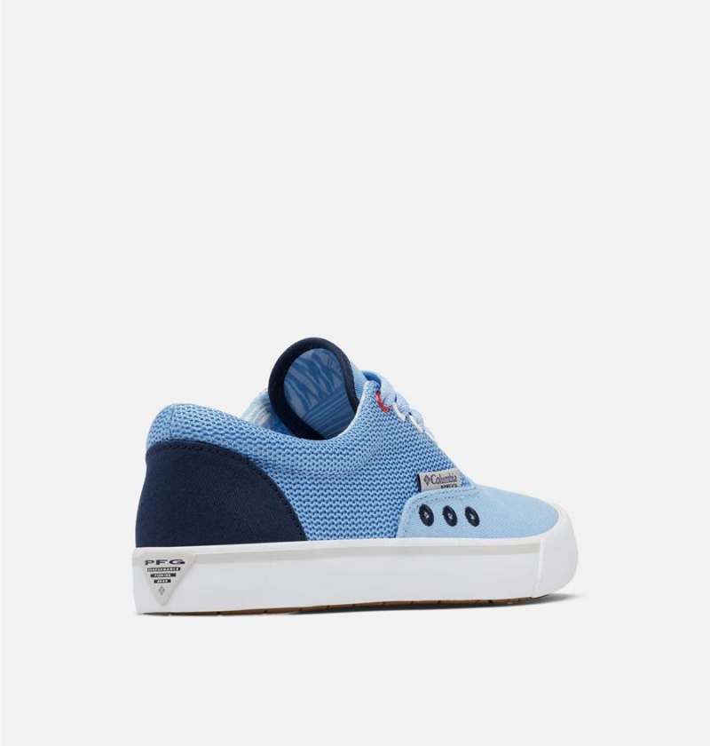 Columbia PFG Slack Water Lace Women's Sneakers Blue | PWNSHY-812