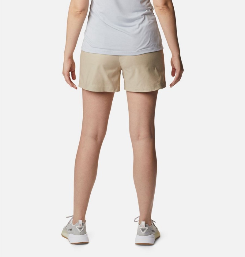 Columbia PFG Sun Drifter Chino Women's Shorts Khaki | AVENGZ-972