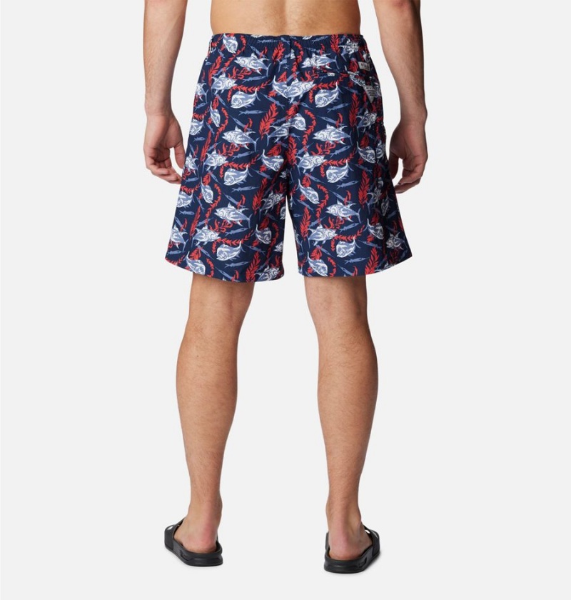 Columbia PFG Super Backcast Water Men's Shorts Multicolor | WNOQZA-890