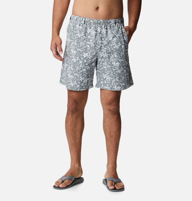 Columbia PFG Super Backcast Water Men\'s Shorts Grey | APVWUM-085